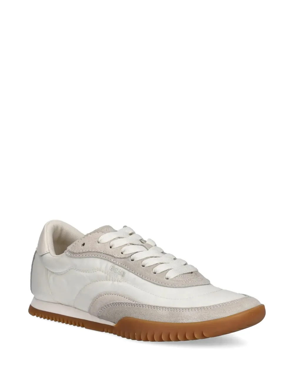 BOSS panelled sneakers - Wit