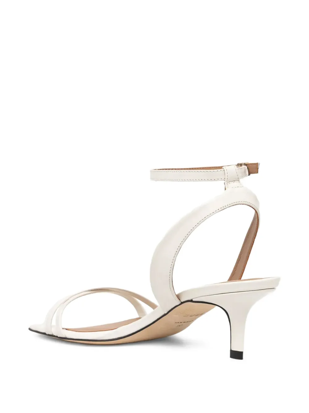 BOSS Double B monogram sandals White