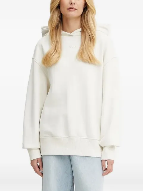 BOSS logo-detail hoodie