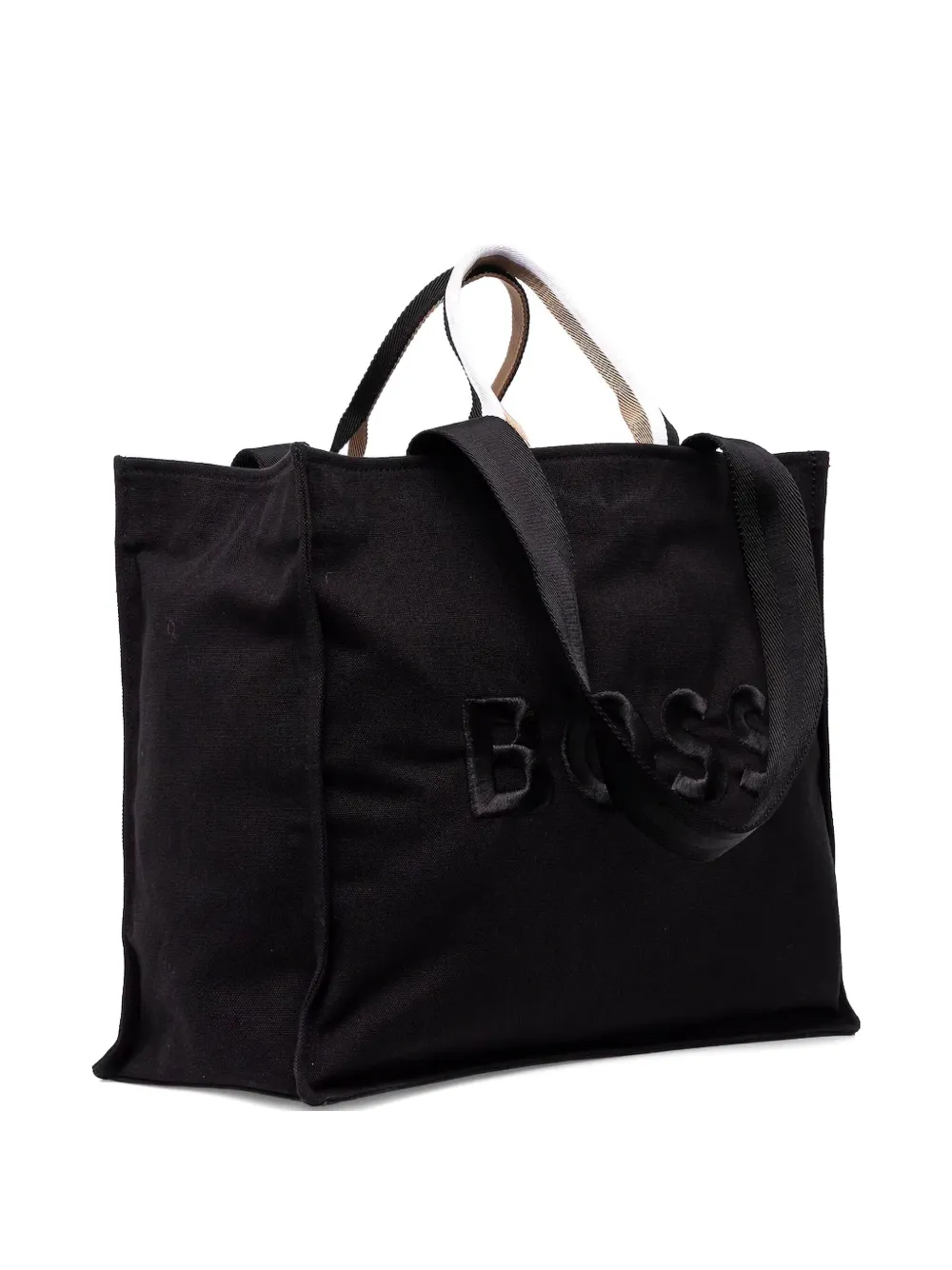 Hugo Boss Logo-embroidered Tote Bag