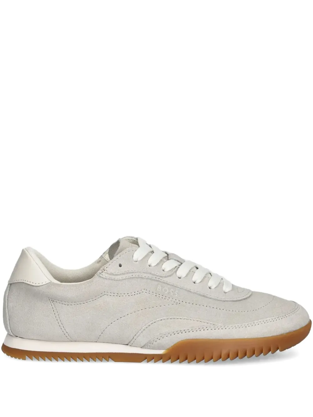 BOSS suede sneakers Grey