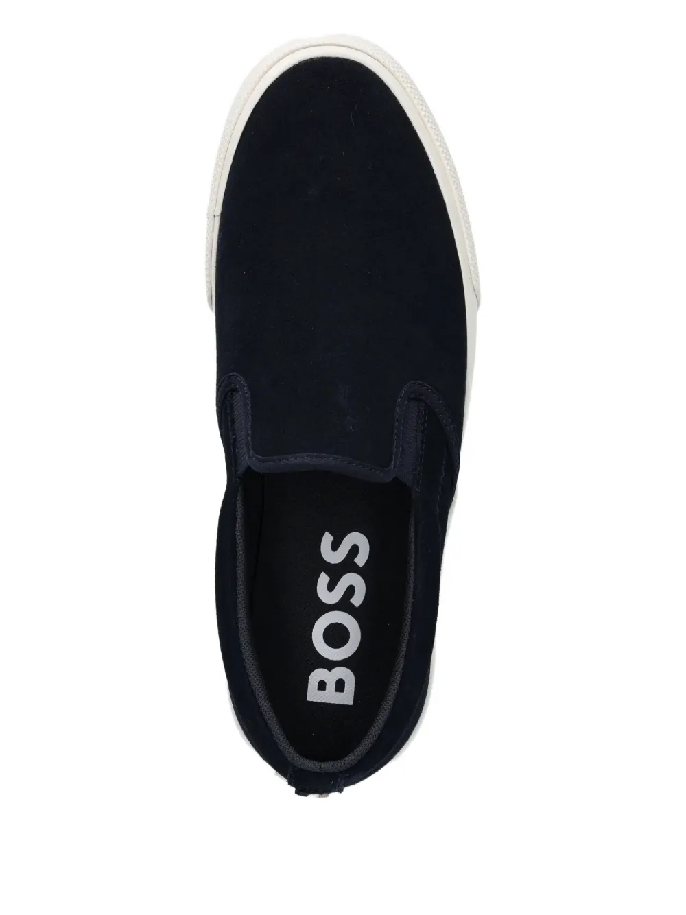 BOSS suede sneakers Blue