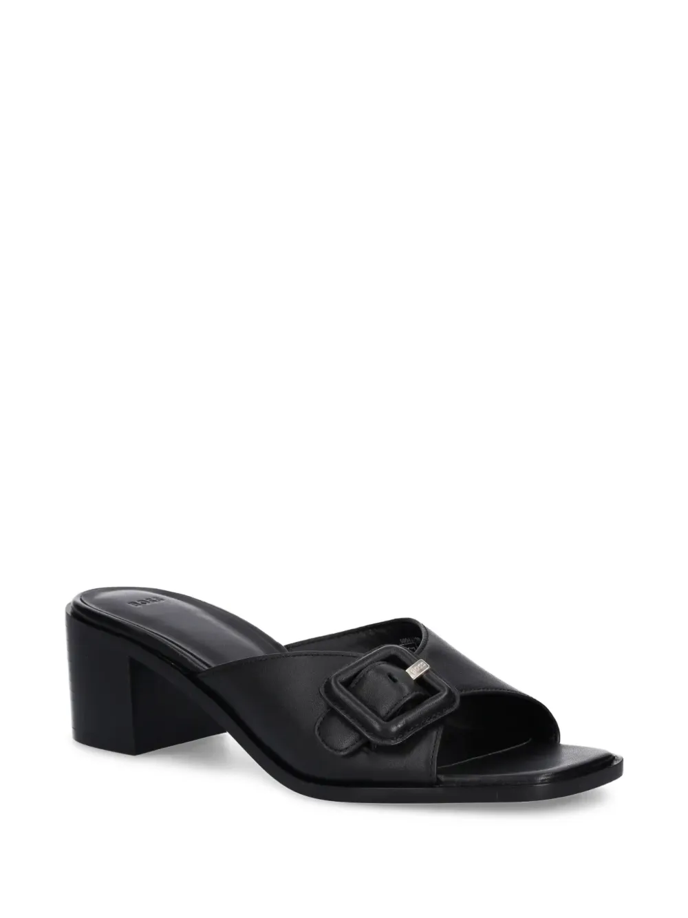 BOSS 50mm leather sandals | Heeled Sandals | Image 2