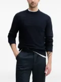 BOSS textured sweater - Blue