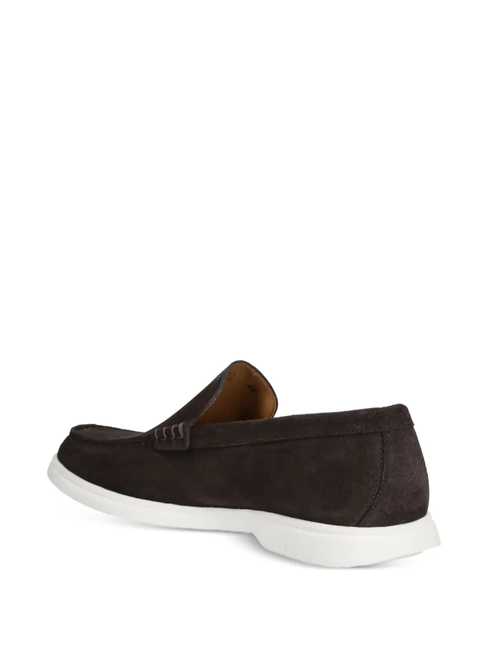 BOSS suede loafers Brown