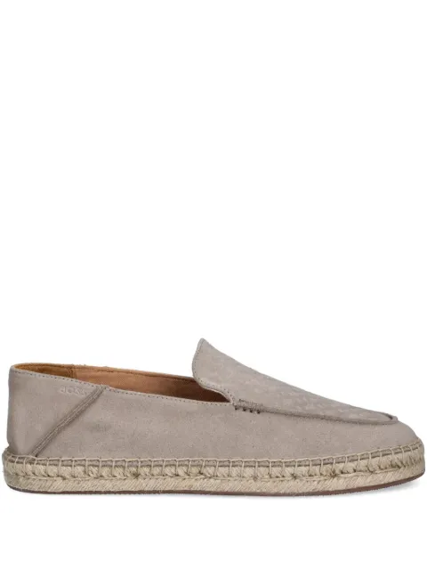 BOSS suede espadrilles