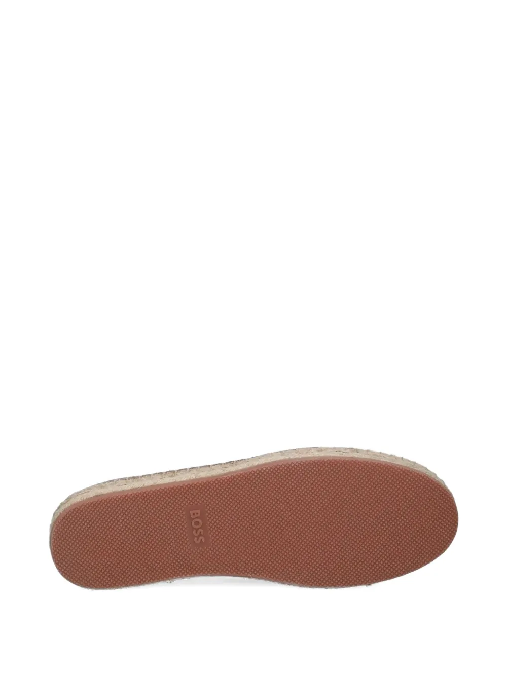 BOSS suede espadrilles Grey