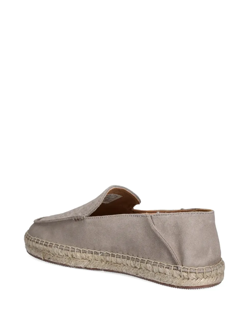 BOSS suede espadrilles Grey