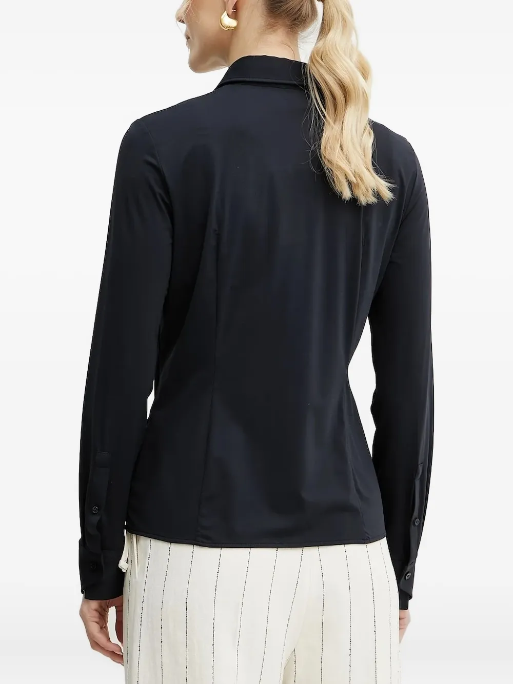 Hugo Boss Buttoned Shirt In Blue