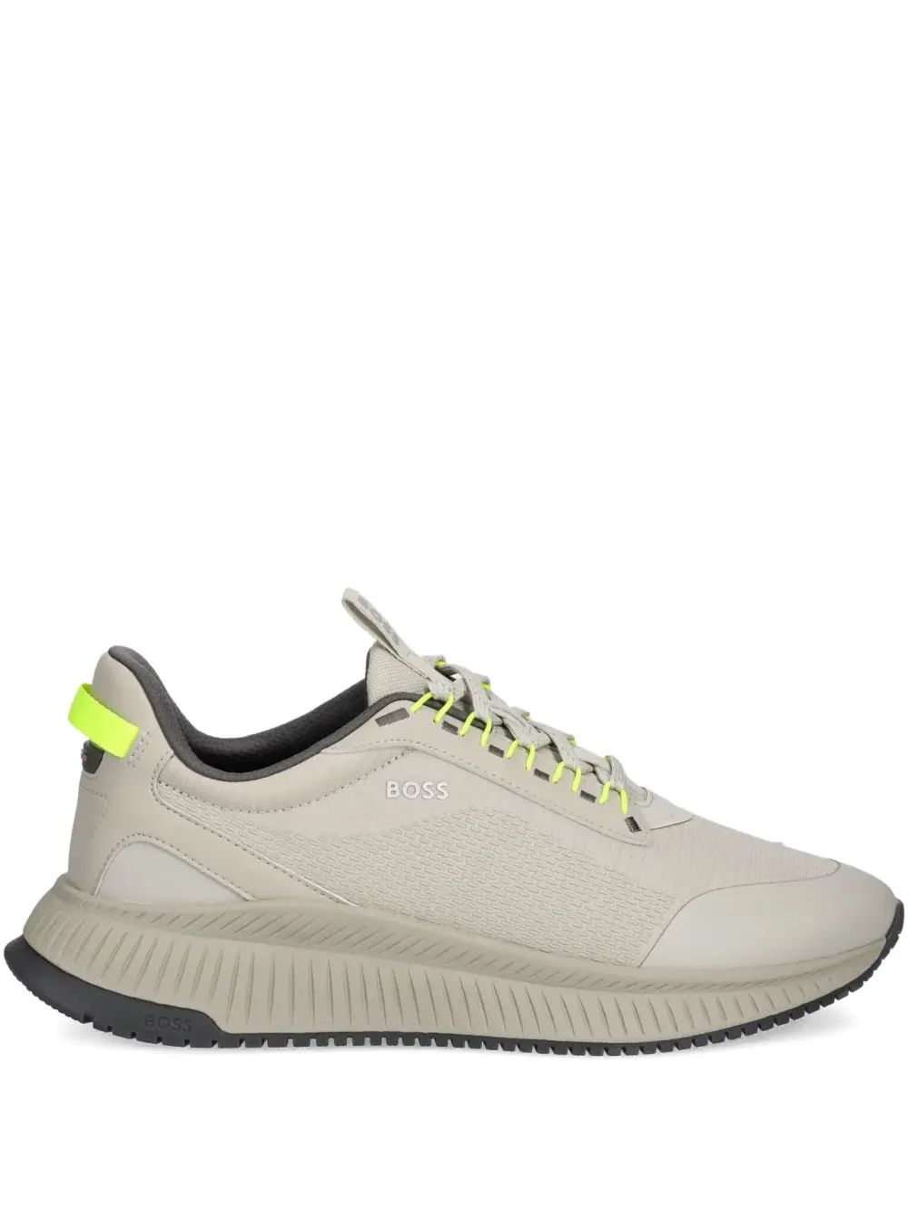BOSS logo-print sneakers - ニュートラル BOSS logo-print sneakers - ニュートラル