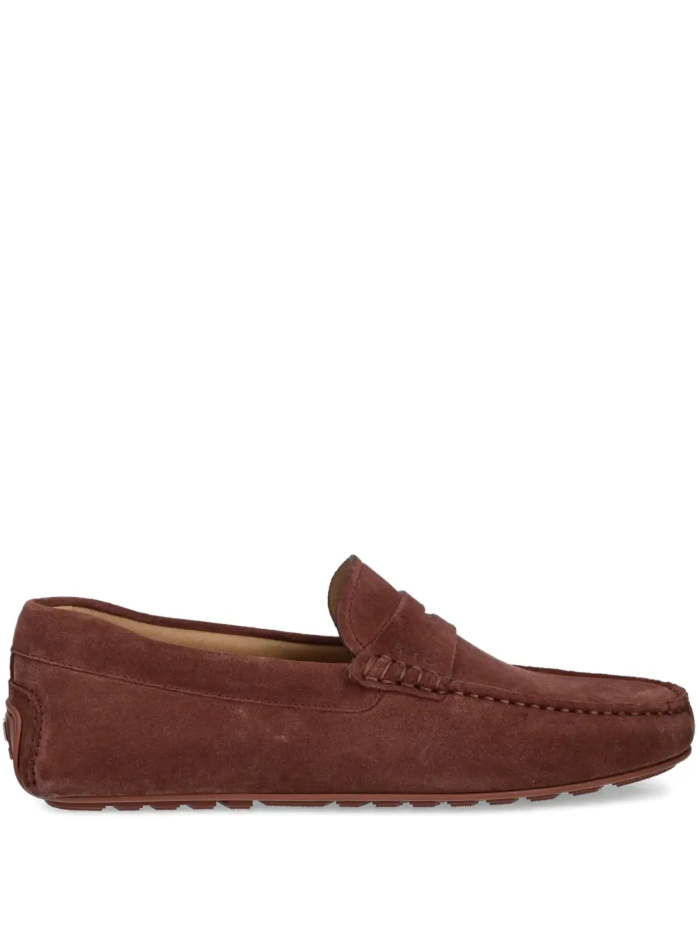 Hugo Boss Penny-slot Suede Loafers