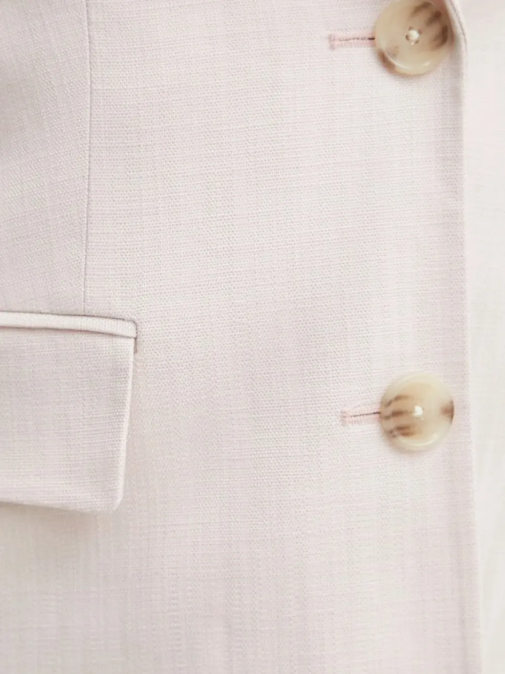 Hugo Boss Notched-lapel Single-breasted Blazer In Neutral