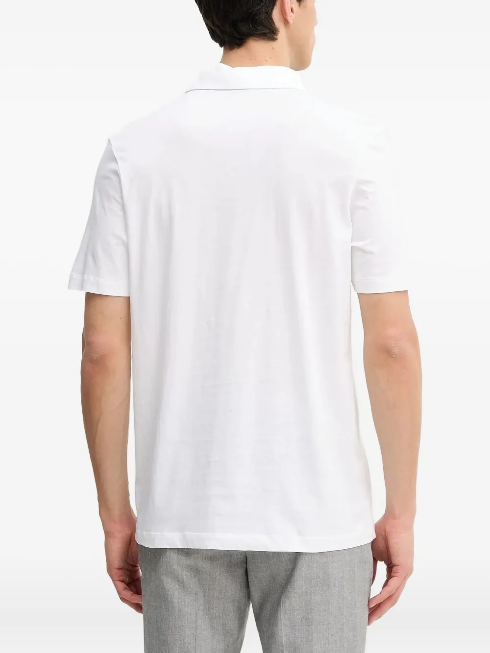 BOSS short-sleeve polo shirt - Wit