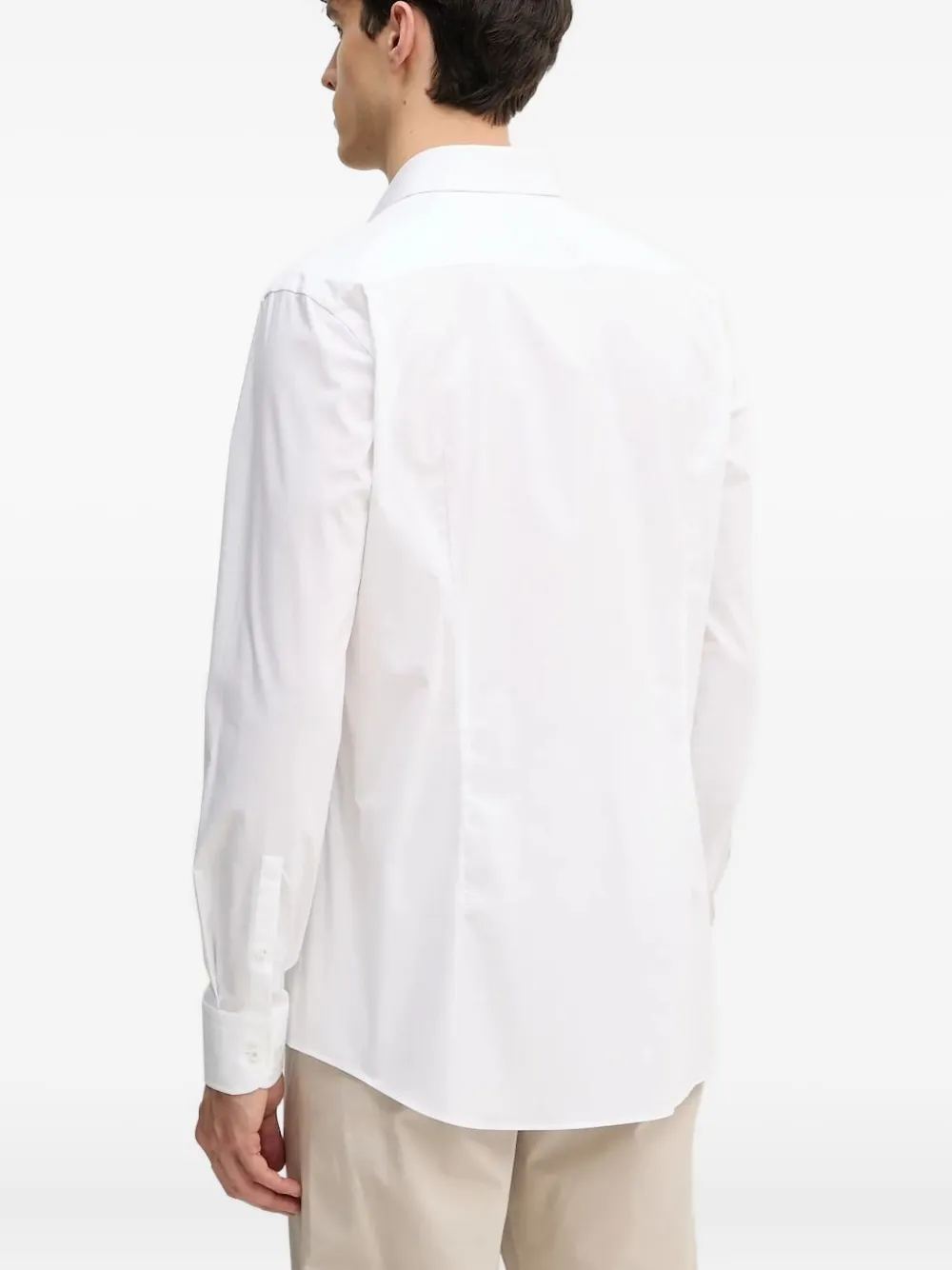 BOSS long-sleeve shirt - Wit