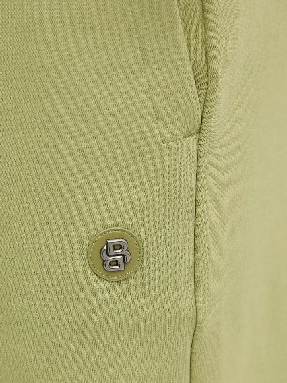 BOSS drawstring-waist track shorts Groen