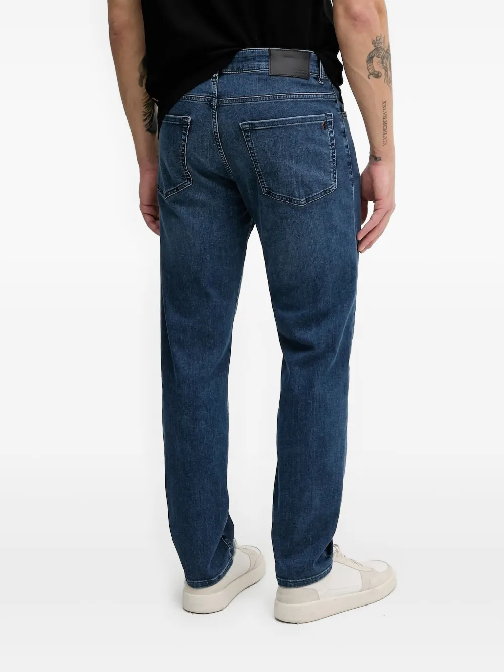 BOSS logo-patch slim-fit jeans | Slim-Fit Jeans | Image 2