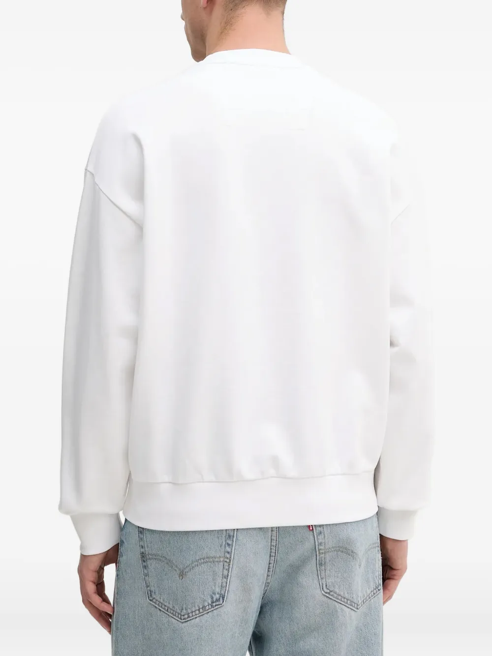 BOSS logo-embroidered cotton sweatshirt | Sweatshirts | Image 2