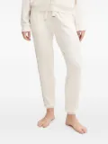 BOSS striped track pants - White