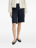 BOSS elastic-waistband tailored shorts - Blue