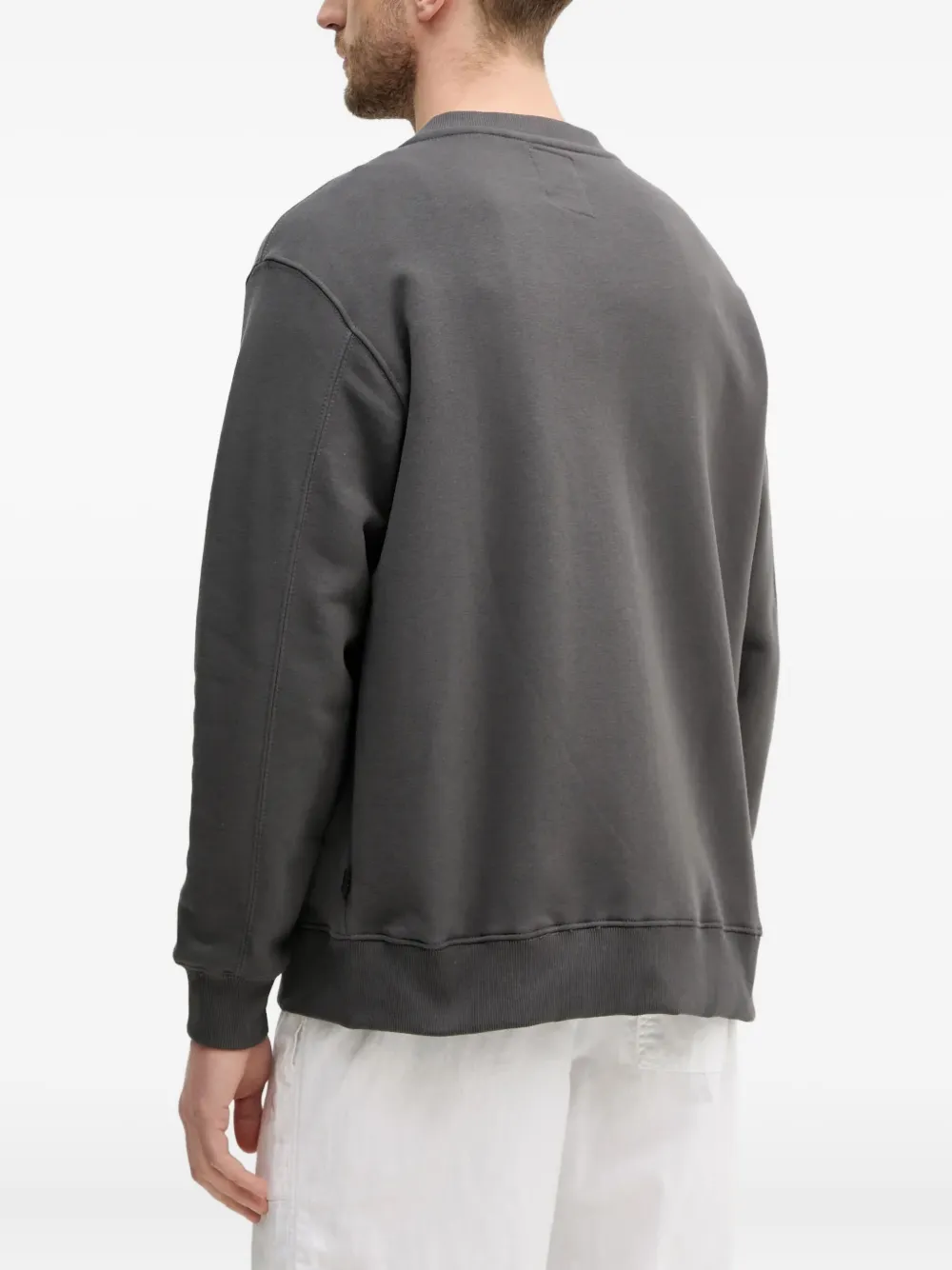 Alpha Industries Sweater met rits Grijs