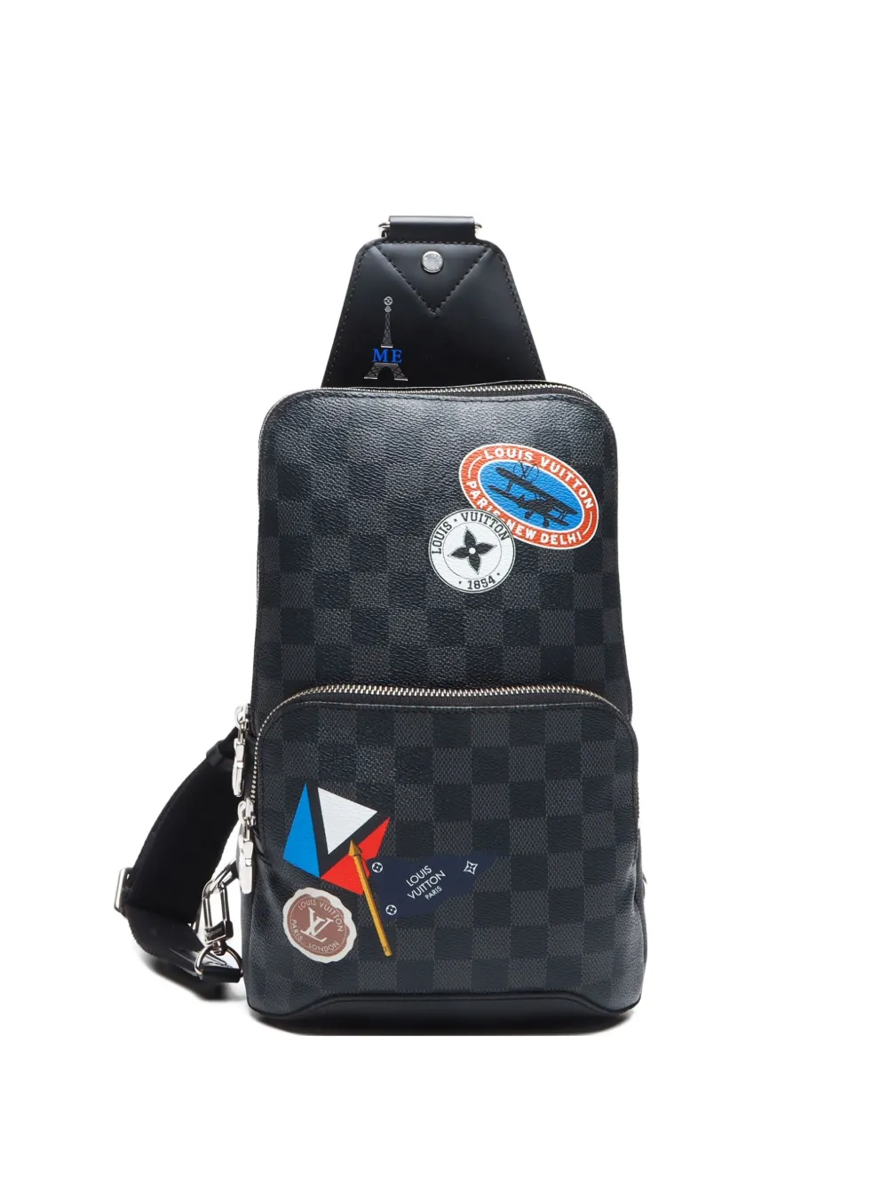 Louis Vuitton Pre-Owned 2017 Avenue sling crossbody bag | Black | Image 1