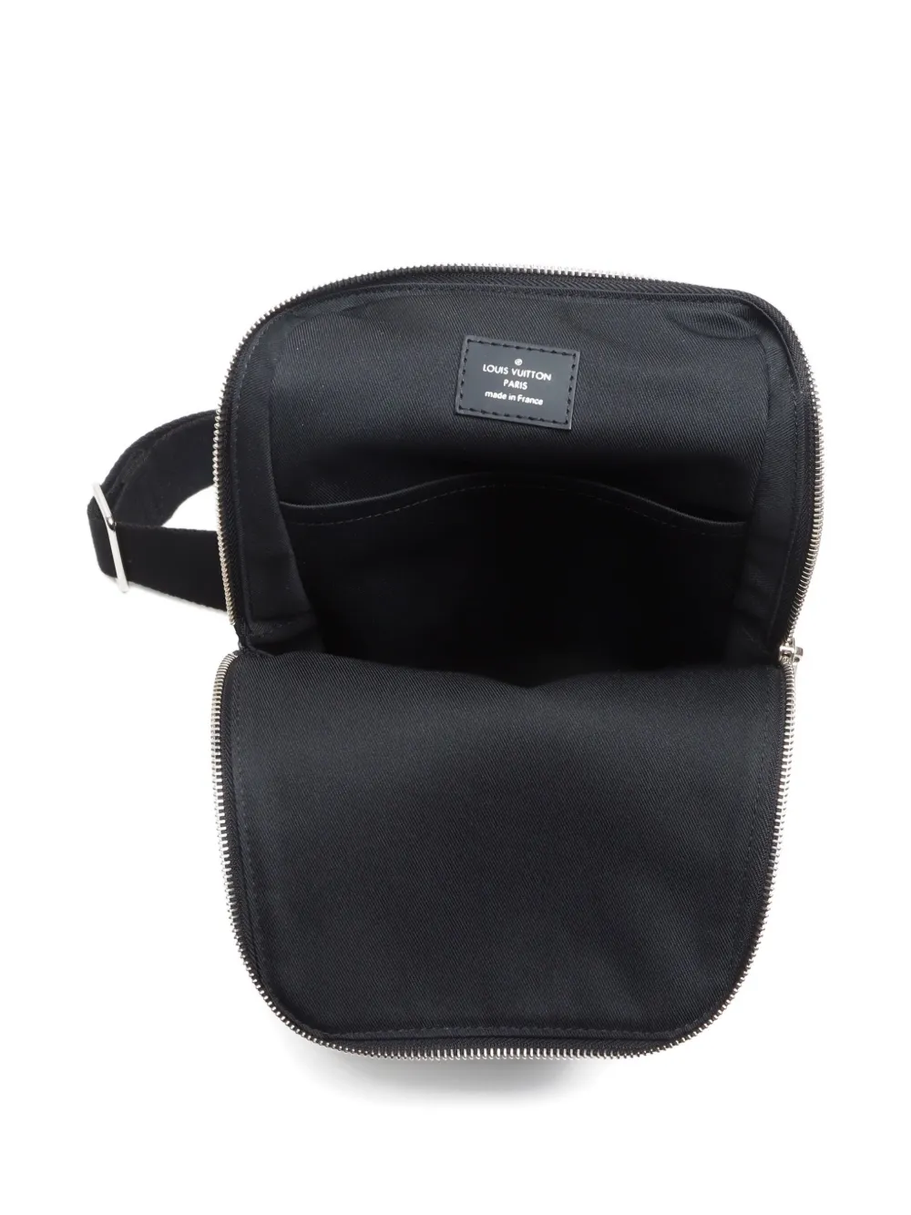 Pre-owned Louis Vuitton 2017 Avenue Sling Crossbody Bag In Black