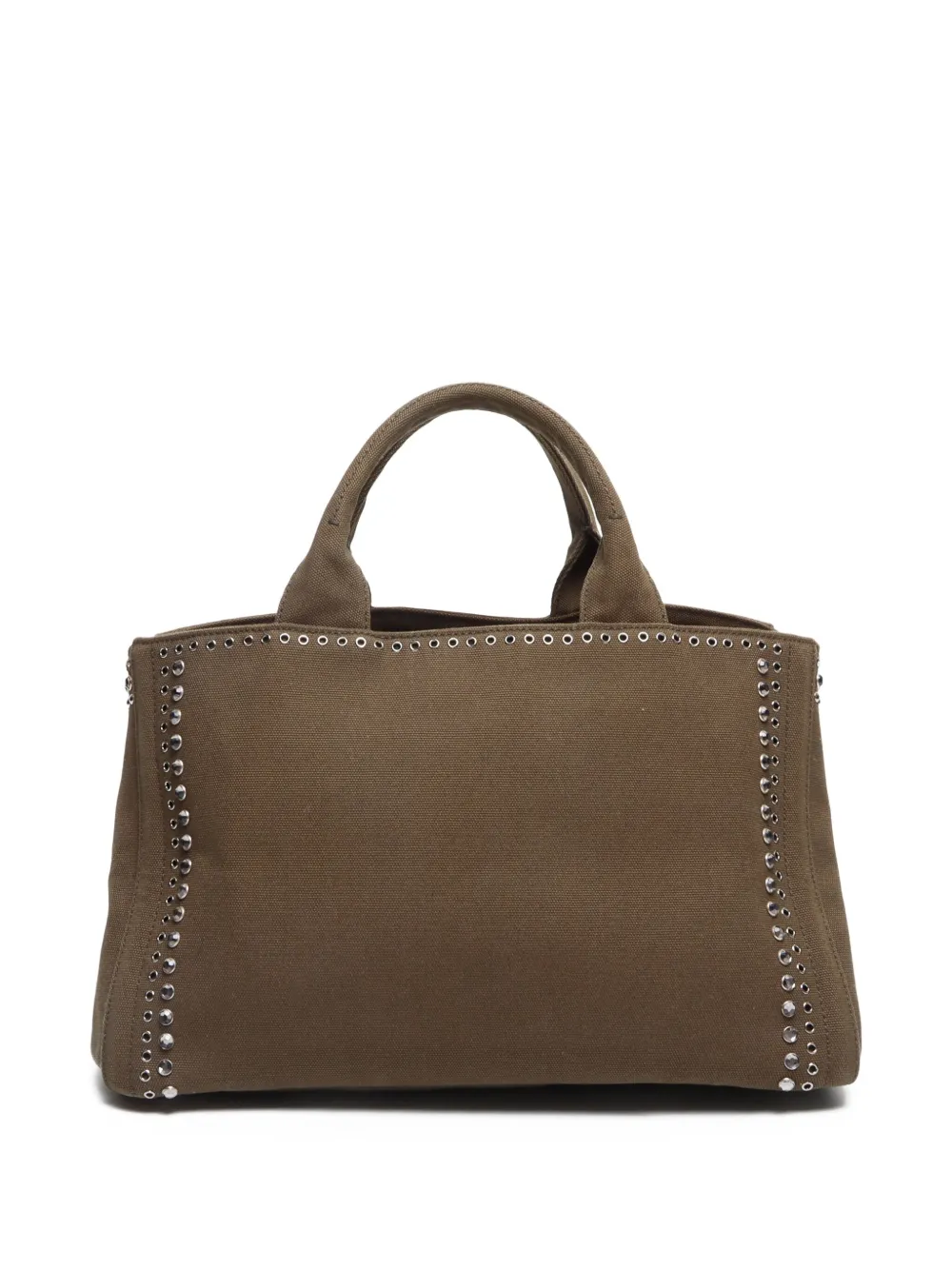 Prada Pre-Owned 2000-2020 Canapa M 2way bag | Image 2