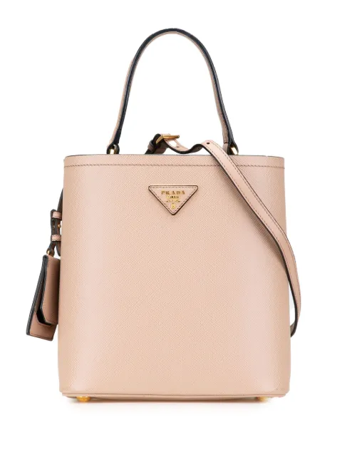 Prada Pre-Owned 2013-2024 Medium Saffiano Cuir Panier satchel