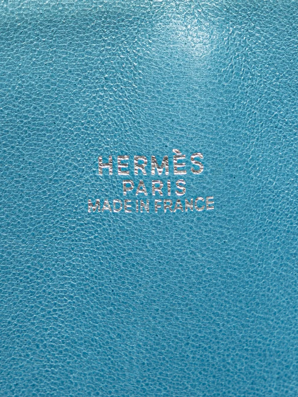 Pre-owned Hermes 2003 Clemence Bolide 35 Satchel In Blue