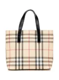 Burberry Pre-Owned 2000-2017 House Check Canvas handbag - Brown
