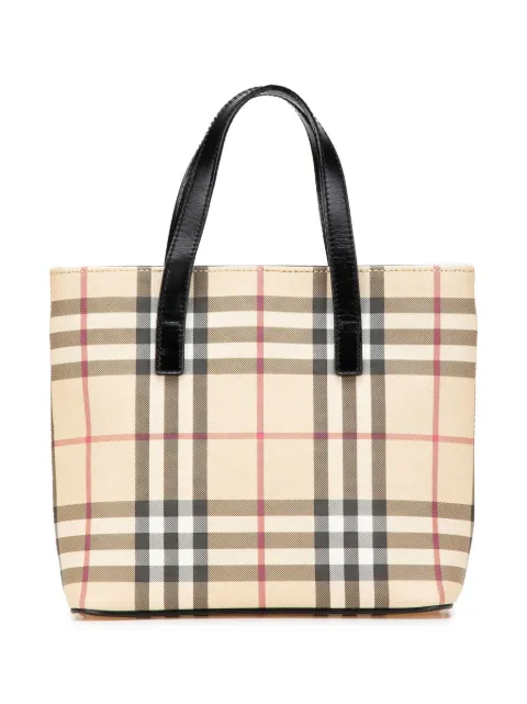 Burberry Pre-Owned 2000-2017 House Check Canvas handbag