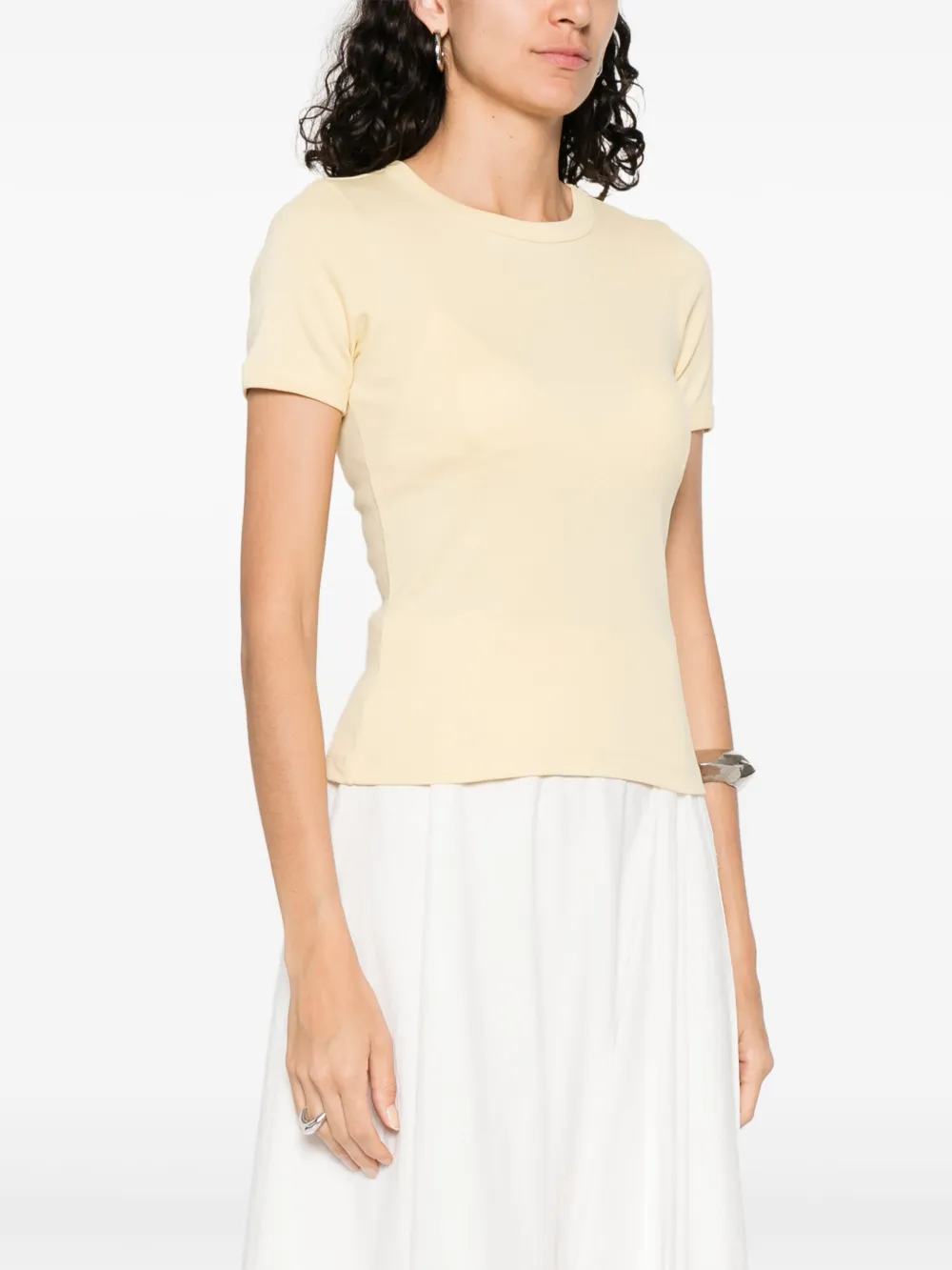 Flore Flore Organic Cotton T-shirt In Neutral