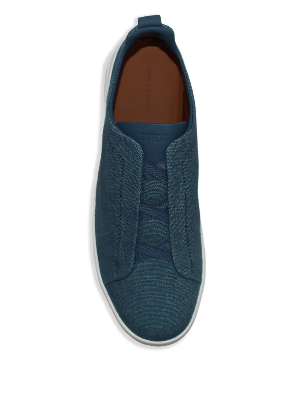 Zegna Triple Stitch sneakers Blue