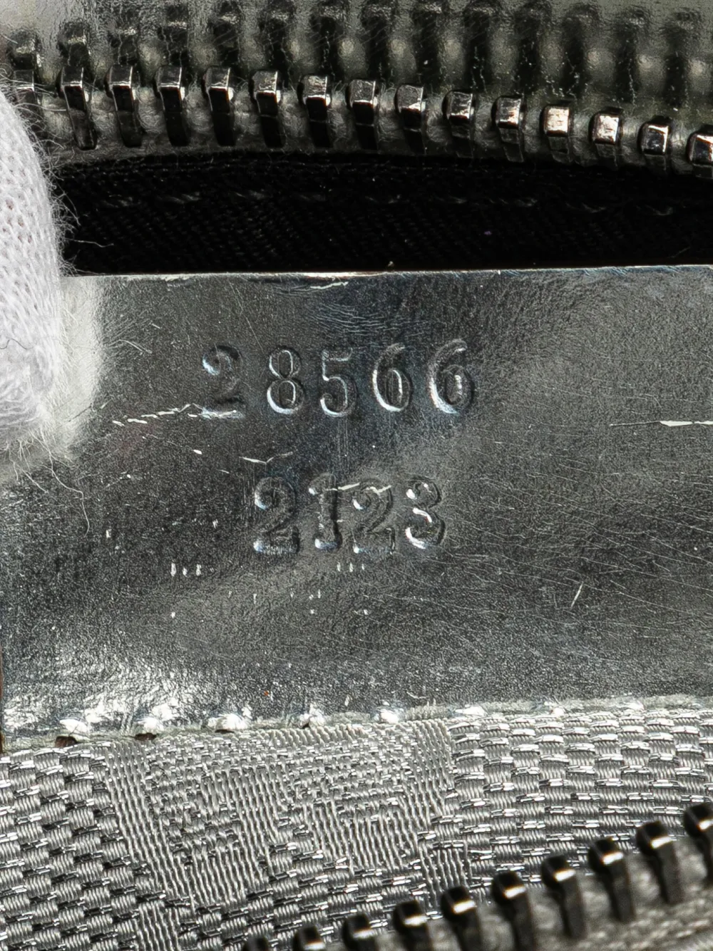 Gucci Pre-Owned Marsupio in tela GG con doppia tasca e decorazione Web 2000-2015 | Image 6