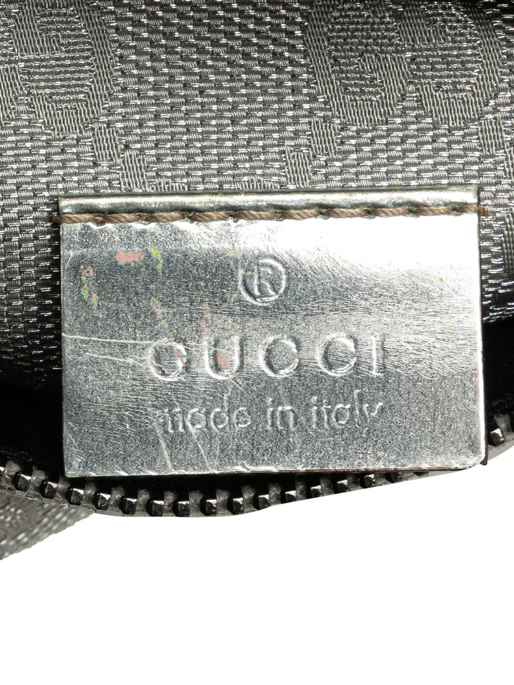 Gucci Pre-Owned Marsupio in tela GG con doppia tasca e decorazione Web 2000-2015 | Image 5