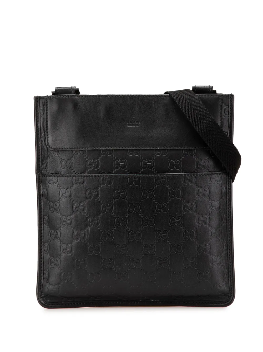 Gucci Pre-Owned 2000-2015 Guccissima crossbody bag | Black | Image 1
