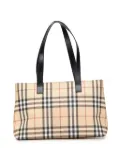 Burberry Pre-Owned 2000-2017 House Check Canvas tote bag - Brown
