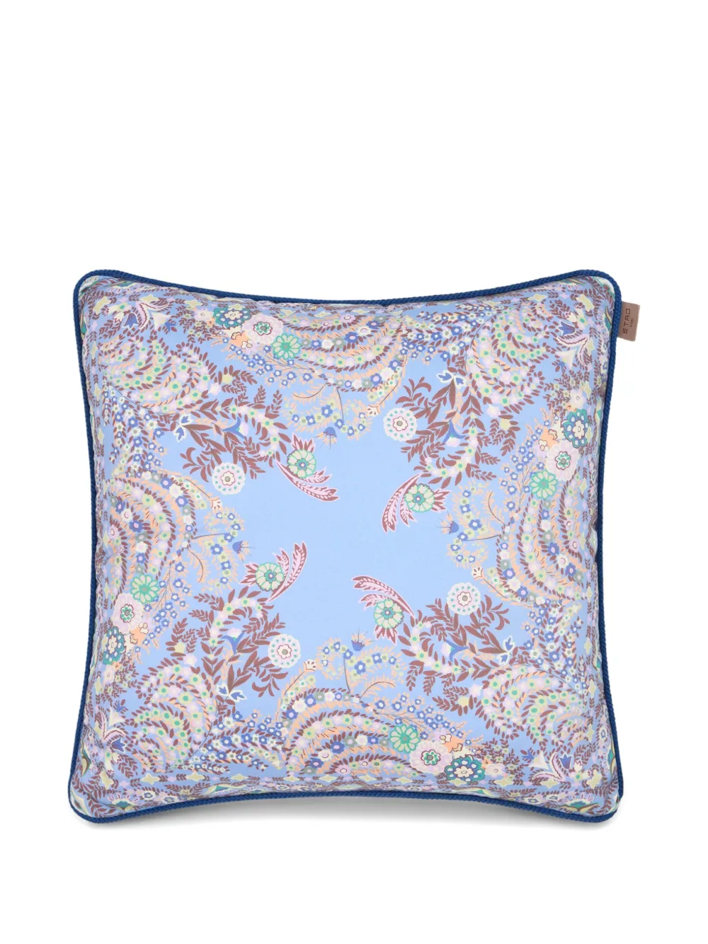 ETRO HOME cojín con estampado de cachemira | azul | Image 1