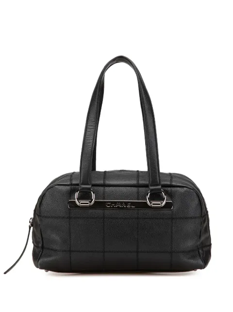 CHANEL Pre-Owned 2004-2005 Choco Bar Caviar shoulder bag