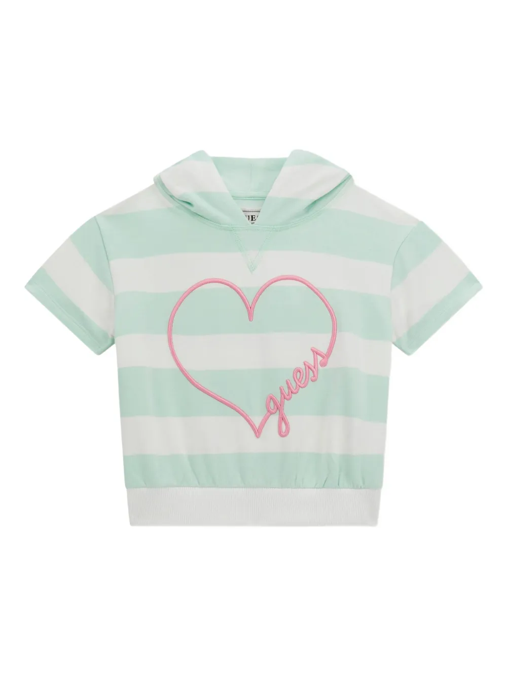 Guess kids Katoenen T-shirt Groen