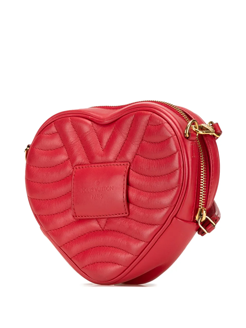 Louis Vuitton Pre-Owned 2018 Calfskin Embellished New Wave Love Lock crossbody bag | Pre-Owned | Image 2