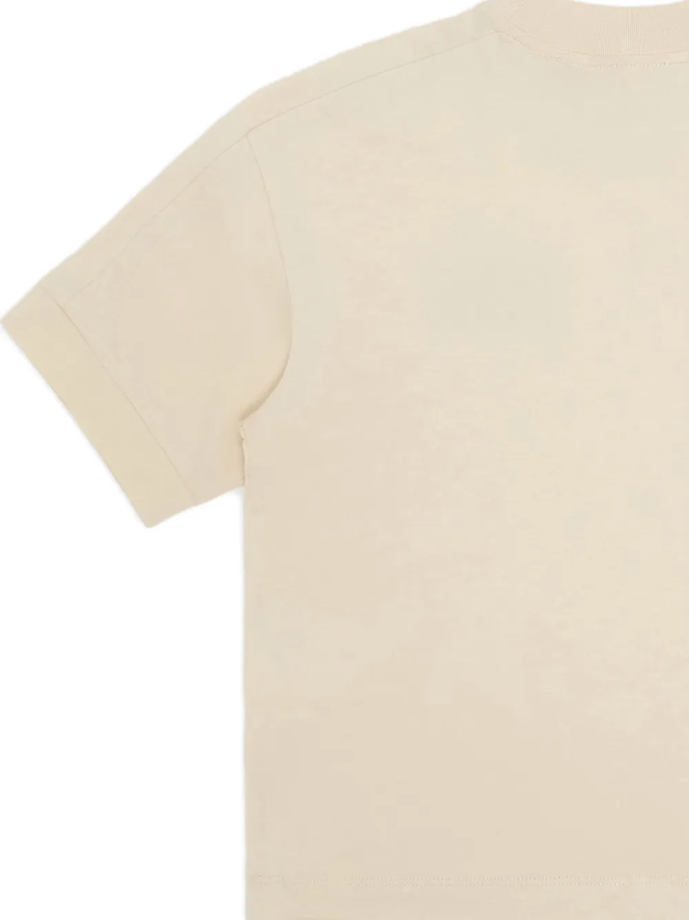 Emporio Armani Kids T-shirt met logo Beige