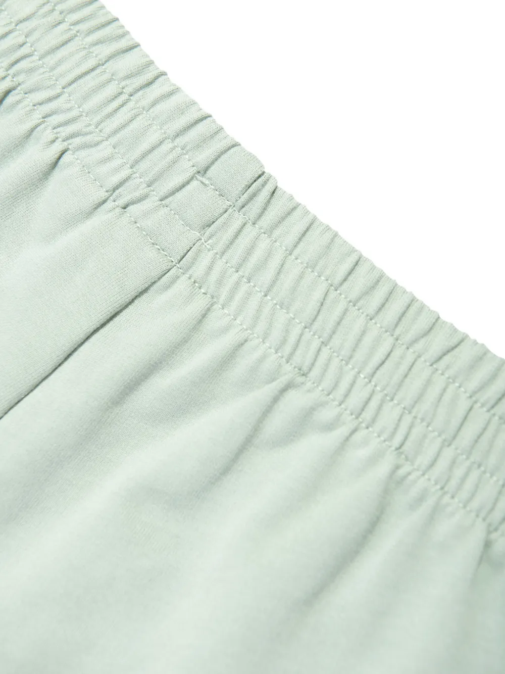 Emporio Armani Kids Katoenen shorts Groen