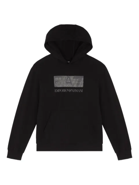 Emporio Armani Kids cotton hoodie