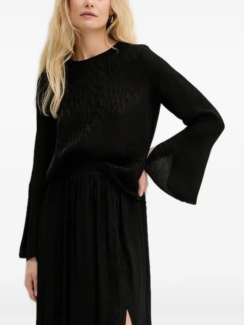 Armani Exchange bell-sleeve blouse 