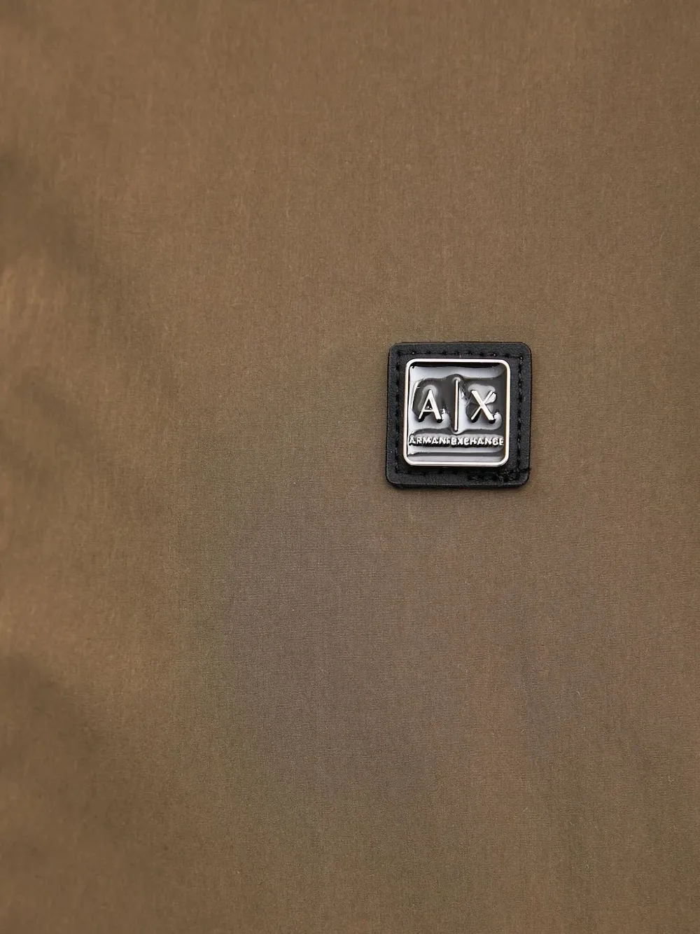 Armani Exchange Bomberjack met logoplakkaat Groen