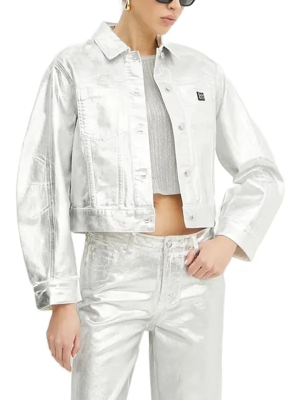 Armani Exchange ホワイトデニムジャケット XS ARMANI EXCHANGE A/X