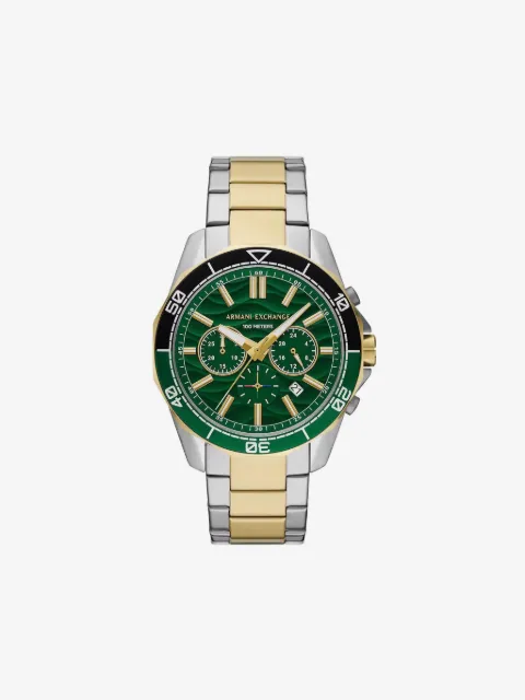 Armani Exchange montre à boîtier rond 44 mm