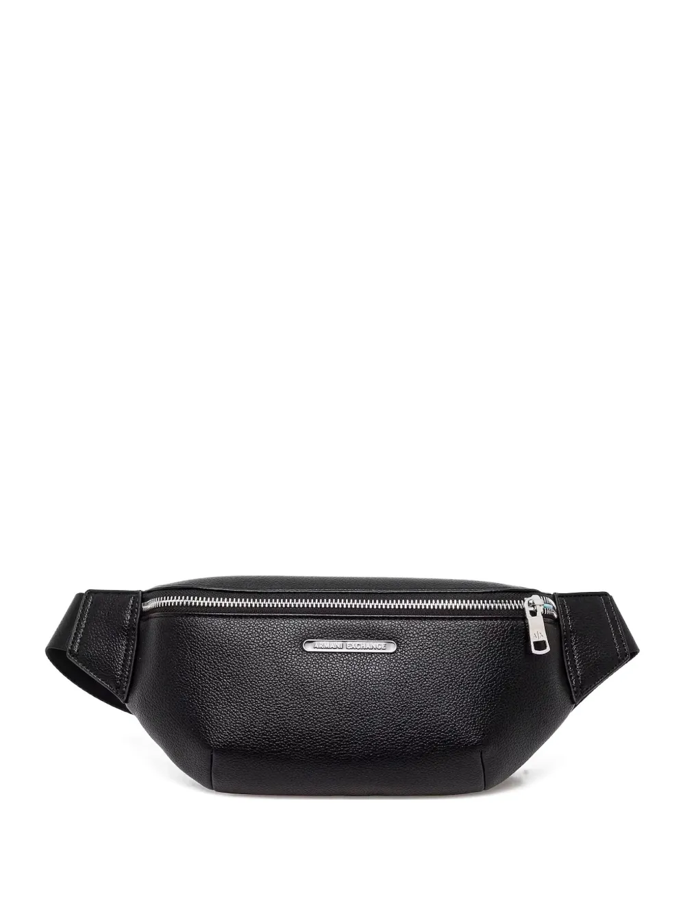 Armani Exchange textured leather belt bag - Nero