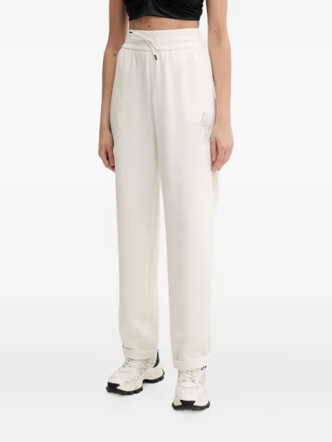 Armani Exchange logo-detail drawstring trousers
